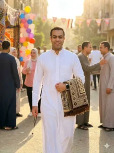 تصميم صور العيد بدون تغيير الملامح